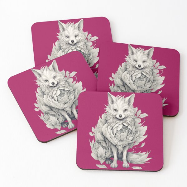 Item preview, White Fox #3 - Vintage Farmhouse Fox Collection designed and sold by RuralChicbyO.