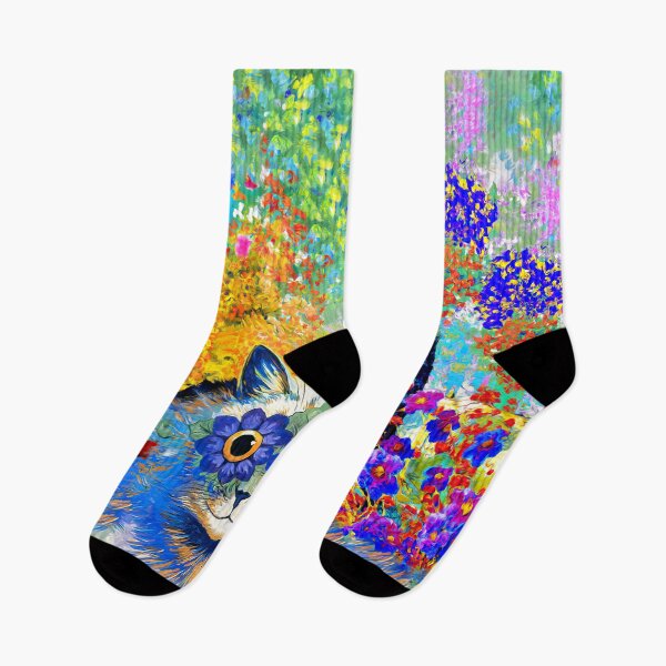Item preview, Flower Cat - Louis Wain designed and sold by ArtOfSilentium.