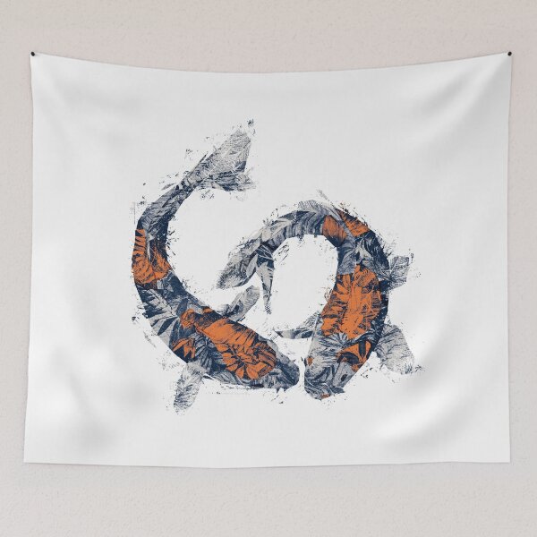 Item preview, carpa koi designed and sold by urbanegecko.