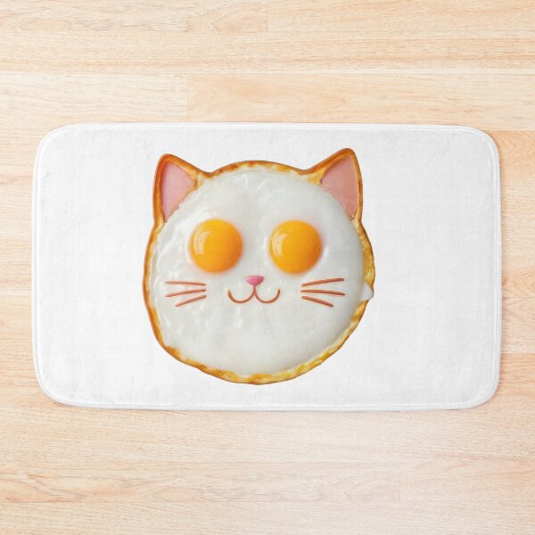 Item preview, fried egg cat, designed and sold by jkrphoto.