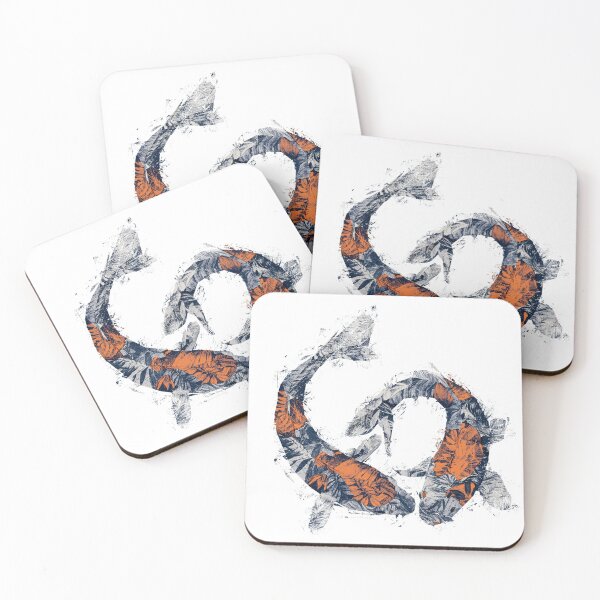 Item preview, carpa koi designed and sold by urbanegecko.