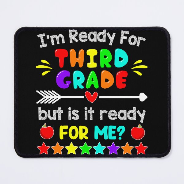 Item preview, I'm Ready for First Day Of 3rd Grade Funny Back To School designed and sold by MobyStickers.