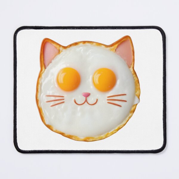Item preview, fried egg cat, designed and sold by jkrphoto.