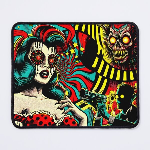 Item preview, Trippy Psychedelic Paranormal Paparazzi designed and sold by AIPixelMaster.
