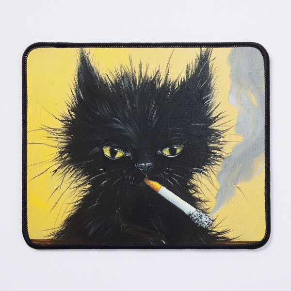Item preview, Smoking Cat designed and sold by mikkthomas.