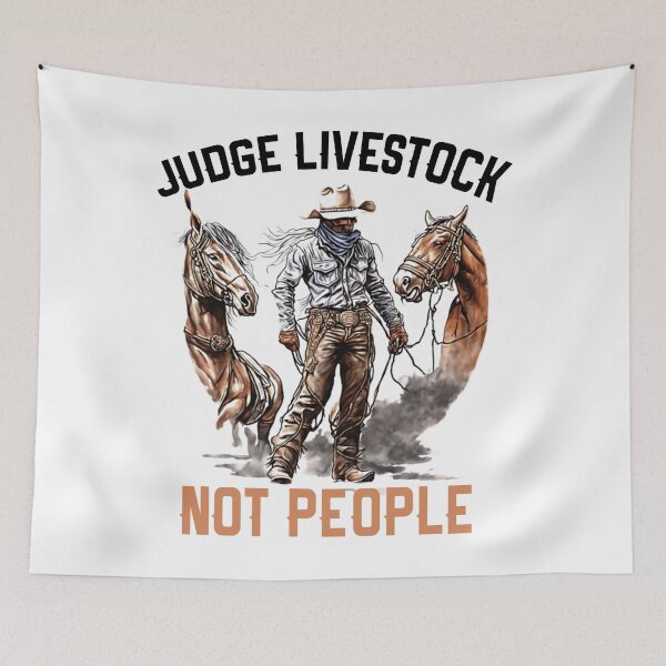 Item preview, Judge Livestock Not People - Showing Livestock designed and sold by Empiredesigner3.