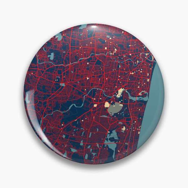 Item preview, Chennai City Map of Tamil Nadu, India - Hope designed and sold by deMAP.