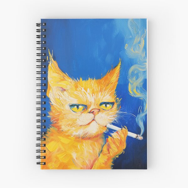 Item preview, Smoking Orange Cat designed and sold by mikkthomas.