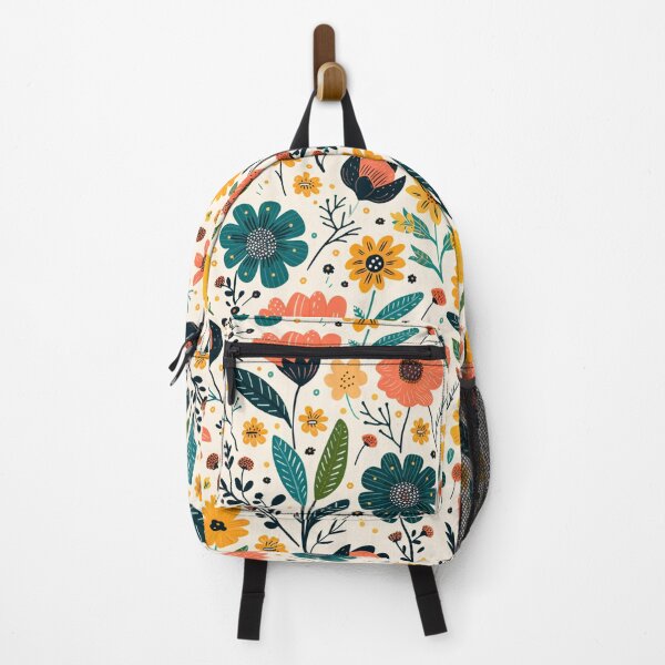 Item preview, 70s Inspired Vintage Floral Design designed and sold by KatanaCreative.