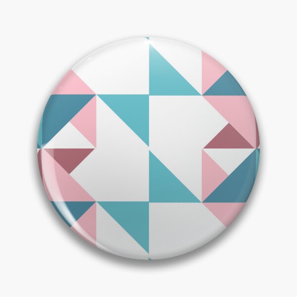 Item preview, Geometric Turquoise and Pink  designed and sold by Amal20.