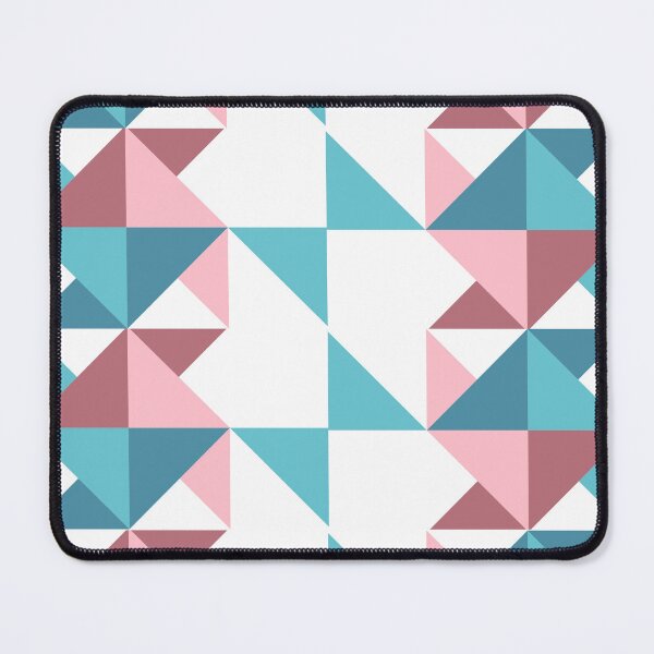 Item preview, Geometric Turquoise and Pink  designed and sold by Amal20.