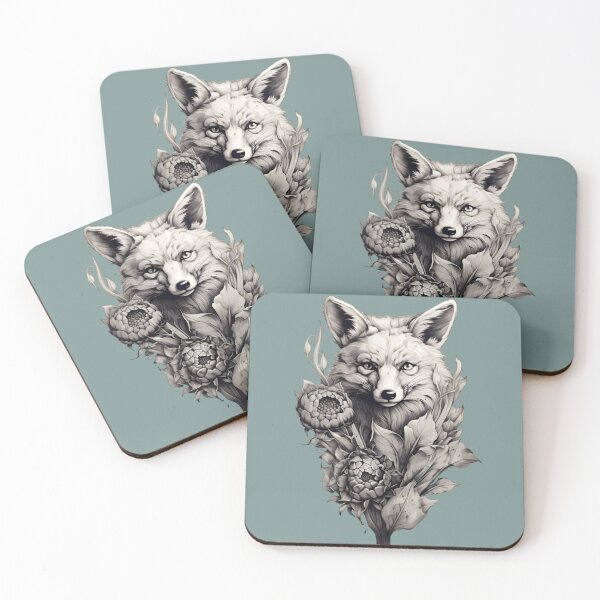 Item preview, White Fox #1 - Vintage Fox Collection designed and sold by RuralChicbyO.