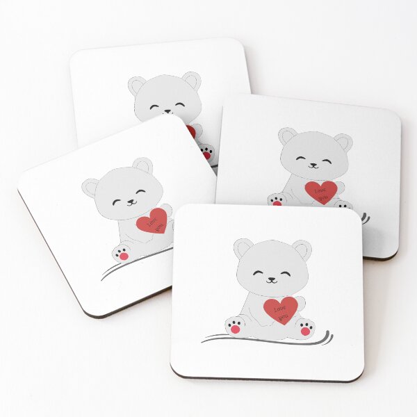 Item preview, Love teddy bear for Valentine's Day designed and sold by Happy colors shop.