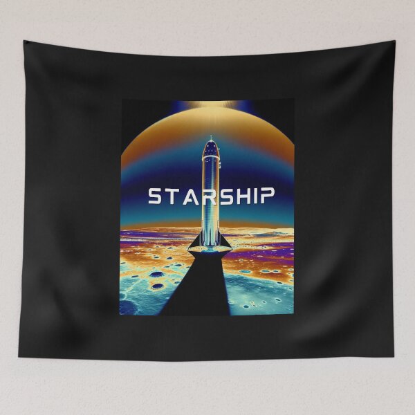 Item preview, starship designed and sold by TEEJAMBOREE.
