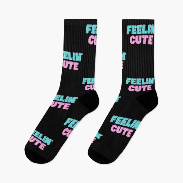 Item preview, Feelin' Cute - Cute Simple Design - Bubble Writing designed and sold by Compass-Design.