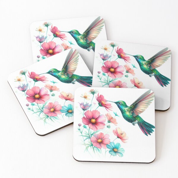 Item preview, Floral Casual Hummingbird Colorfull designed and sold by RaisaNoruega.