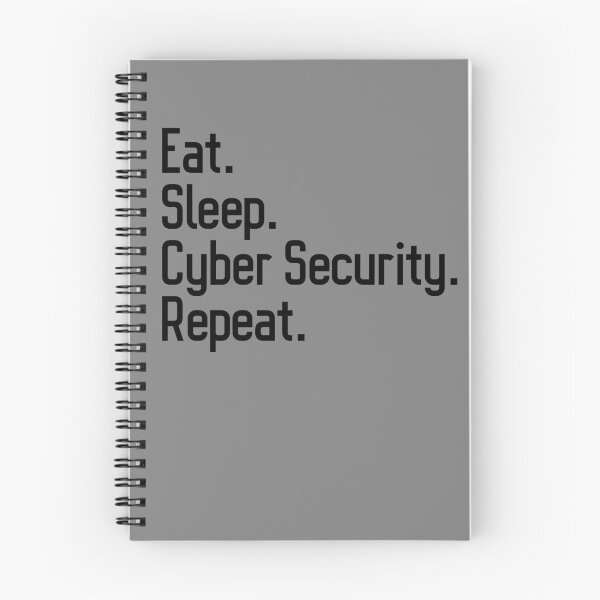 Item preview, Eat Sleep Cyber Security Repeat Funny Cybersecurity Gear designed and sold by DynamicDesign.