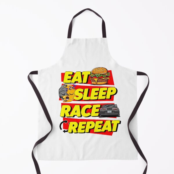 Item preview, Eat Sleep Race Repeat designed and sold by VM04.