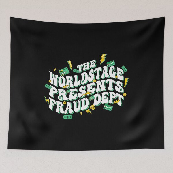 Item preview, THE WORLDSTAGE PRESENTS FRAUD DEPT designed and sold by Faissal Thomass.