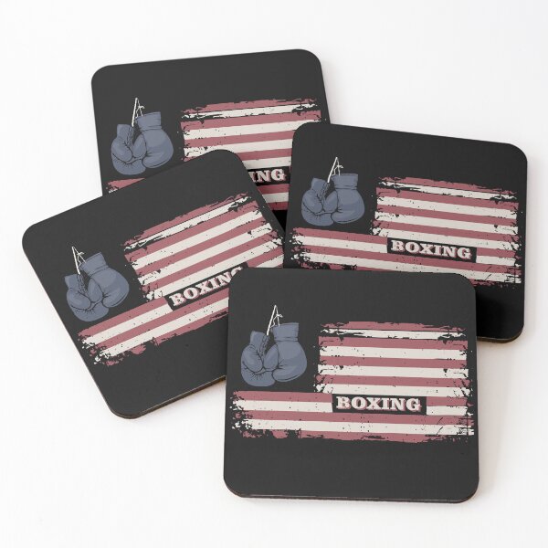 Item preview, American Flag Boxing Gloves Patriotic US Boxer Gift Box Lover designed and sold by alenaz.