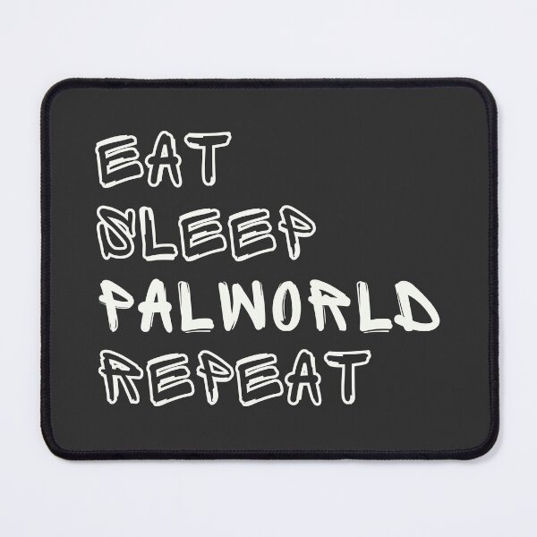Item preview, Eat Sleep Palworld Repeat (W) designed and sold by LufiasArts.
