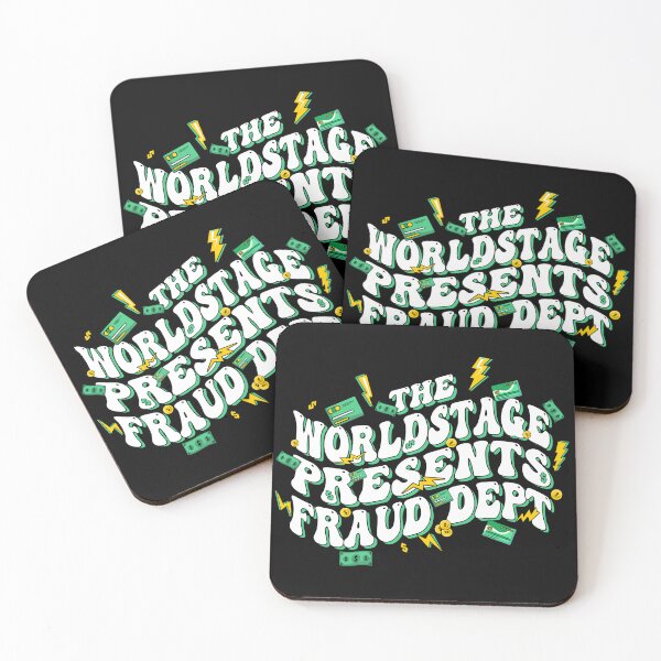 Item preview, THE WORLDSTAGE PRESENTS FRAUD DEPT designed and sold by Faissal Thomass.