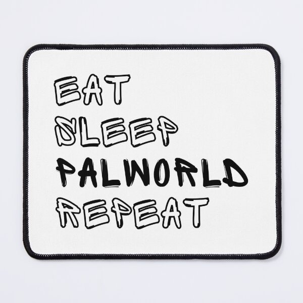 Item preview, Eat Sleep Palworld Repeat (B) designed and sold by LufiasArts.