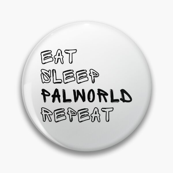 Item preview, Eat Sleep Palworld Repeat (B)  designed and sold by LufiasArts.