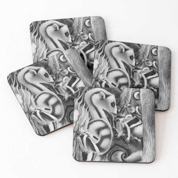 Item preview, Lemurs in tree designed and sold by George Hutton Hunter.