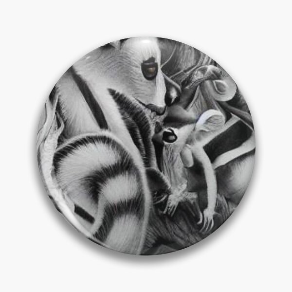 Item preview, Lemurs in tree designed and sold by George Hutton Hunter.