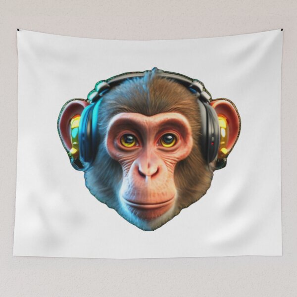 Item preview, Monkey just listening designed and sold by r105.
