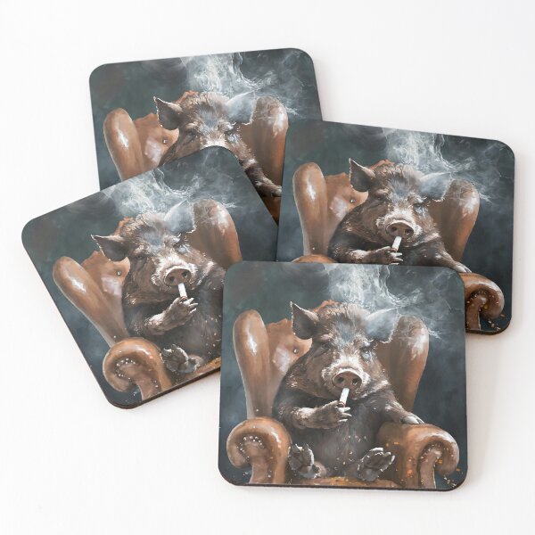 Item preview, The badass wild boar designed and sold by CareofPosters.