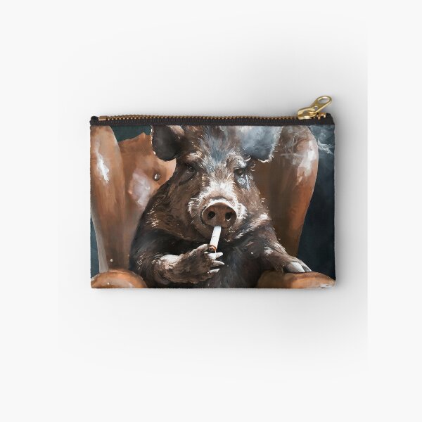 Item preview, The badass wild boar designed and sold by CareofPosters.