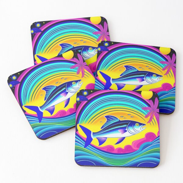 Artikelvorschau, Fischaufkleber entworfen und verkauft von Flowerslaps.