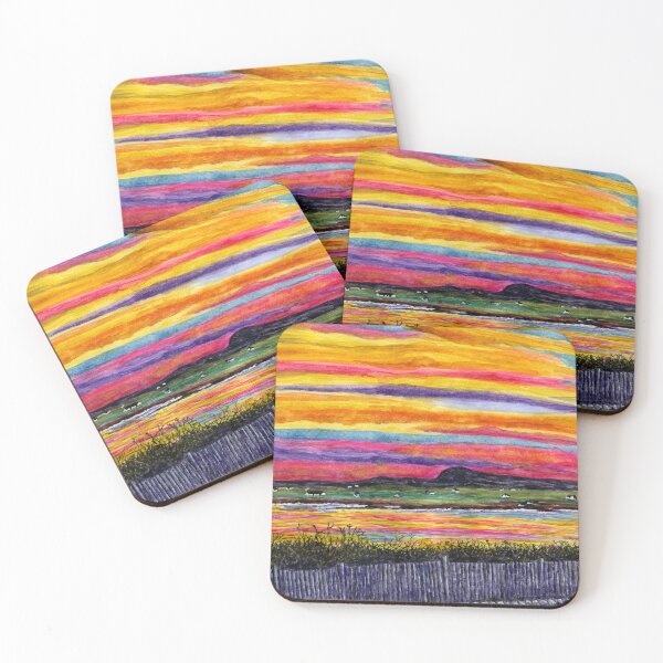 Item preview, Sunset View of Trearddur Bay From Ravenspoint designed and sold by LymphomaLass.