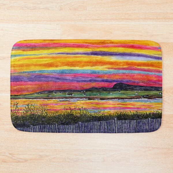 Item preview, Sunset View of Trearddur Bay From Ravenspoint designed and sold by LymphomaLass.