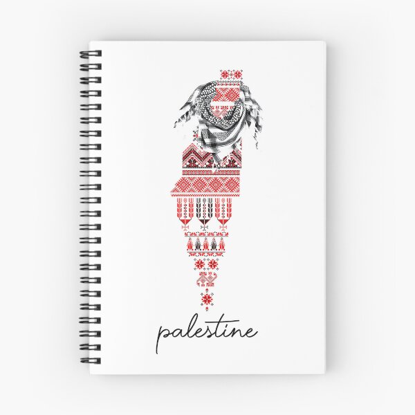 Item preview, Map of Palestine embroidery design designed and sold by Creativityyzone.