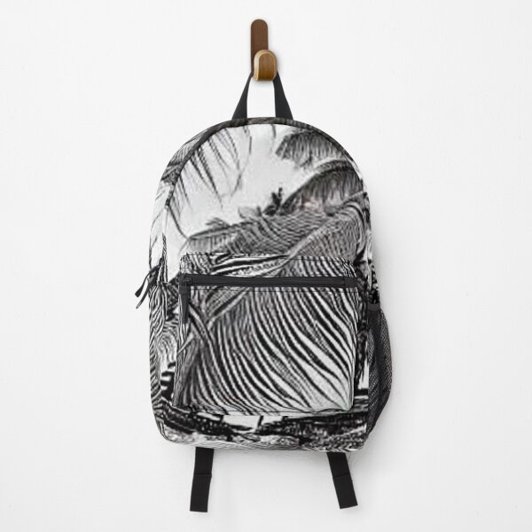 Item preview, Zebra hiding under Palms designed and sold by George Hutton Hunter.
