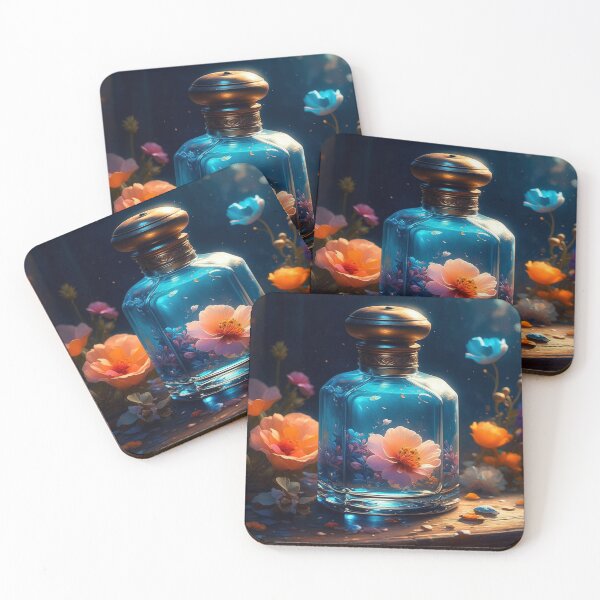 Item preview, Floral Perfume Bottle designed and sold by HolidayBug.