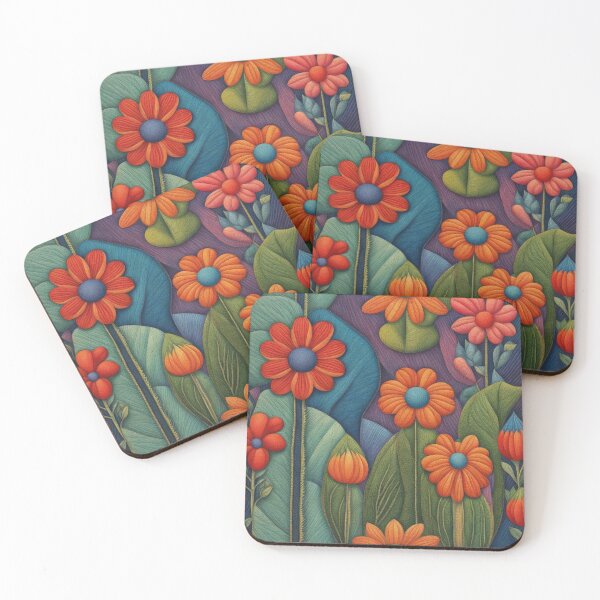 Item preview, Floral Design Orange Delight  designed and sold by Owl-o-the-wisp.