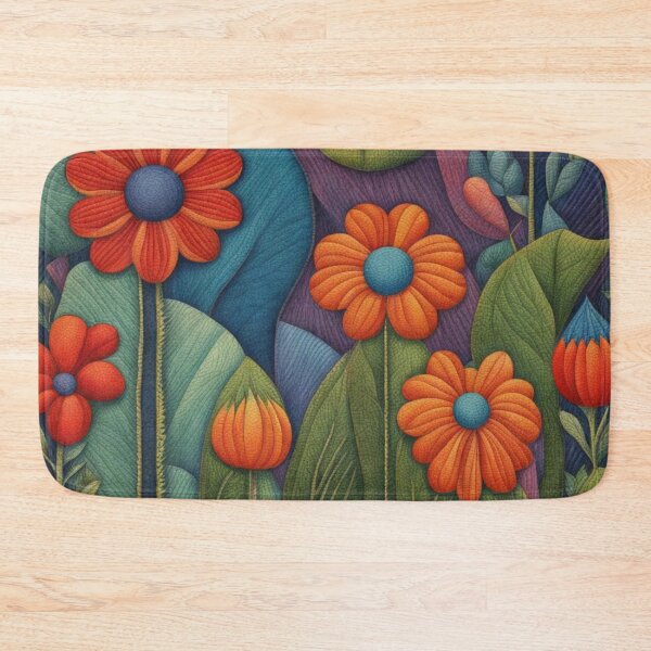 Item preview, Floral Design Orange Delight designed and sold by Owl-o-the-wisp.