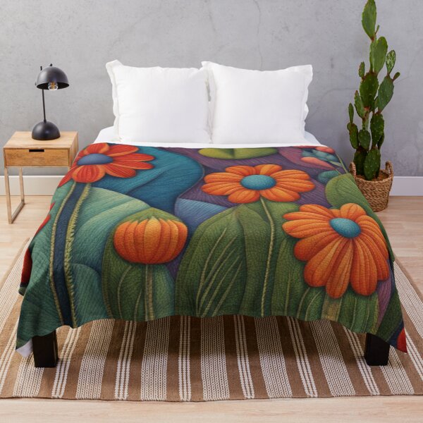 Item preview, Floral Design Orange Delight  designed and sold by Owl-o-the-wisp.