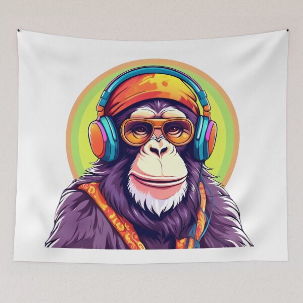 Item preview, Monkey just listening designed and sold by r105.