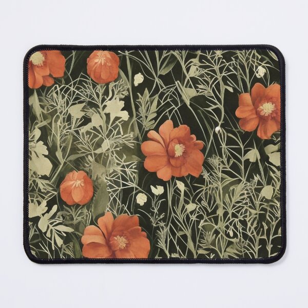 Item preview, Poppy Pattern, muted Tones designed and sold by MissQuiss.