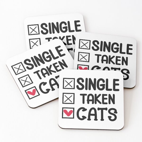 Item preview, Single Taken Cats designed and sold by Magico Paco.