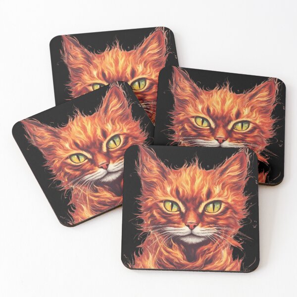 Item preview, Flame cat designed and sold by Shtex.