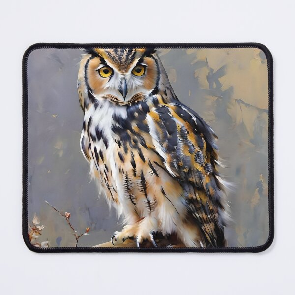 Item preview, Owl Oil Painting designed and sold by xKingLobox.