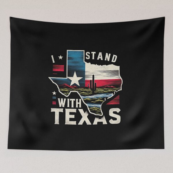 Item preview, I STAND WITH TEXAS I SUPPORT TEXAS T-Shirt designed and sold by MAPDDesigns.