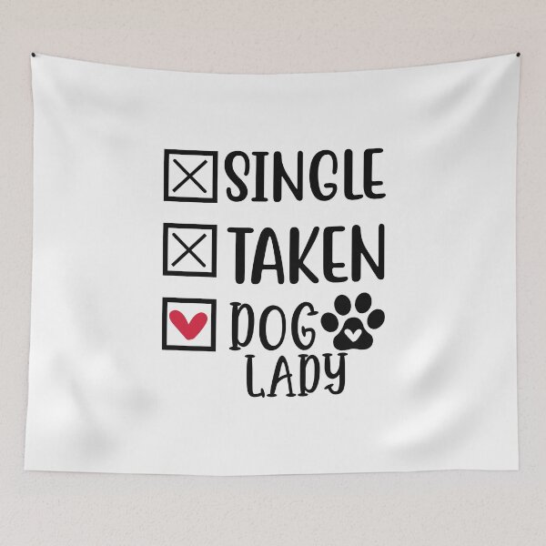 Item preview, Single Taken Dog Lady designed and sold by Magico Paco.