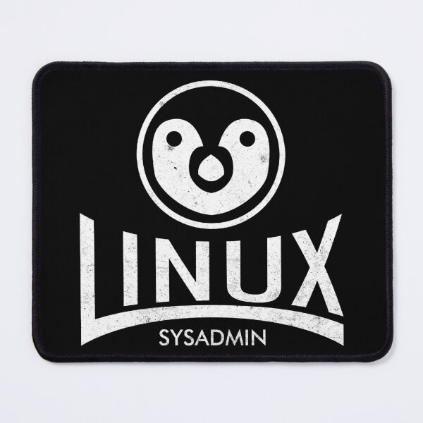 Item preview, Linux Sysadmin Penguin Cool Grunge Vintage Retro Design designed and sold by ramiro.